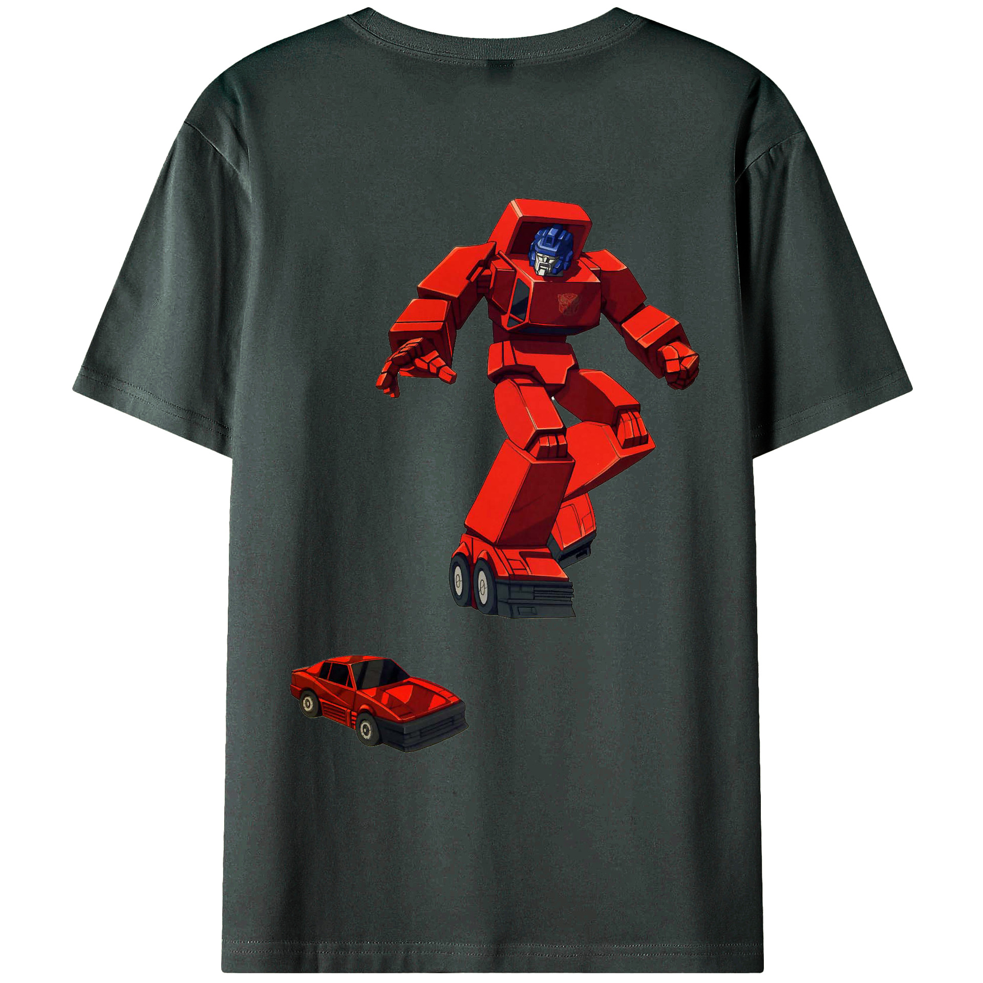 （画像用）  綿100％ メンズ半袖Tシャツ（バックプリント） 通気性